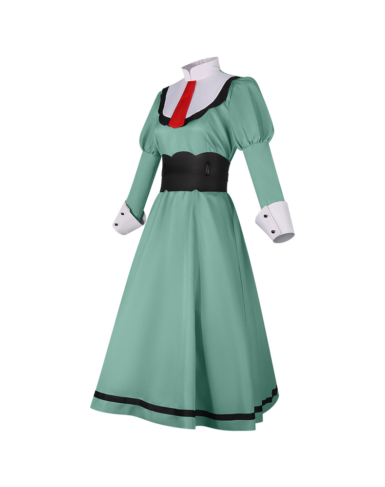 The Ribbon Hero Sapphire Uniform Cosplay Costume - Image 13