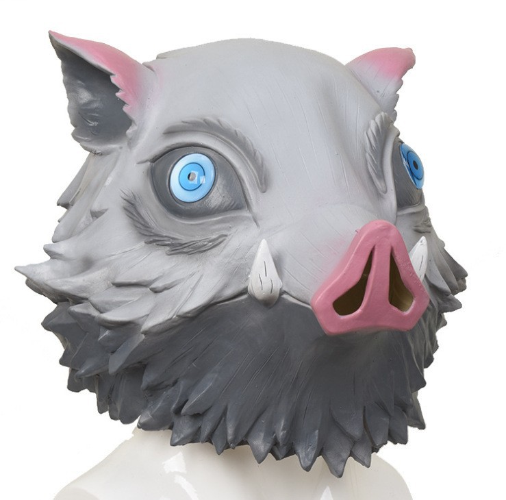 Demon Slayer Inosuke Hashibira Cosplay Costume - Image 7