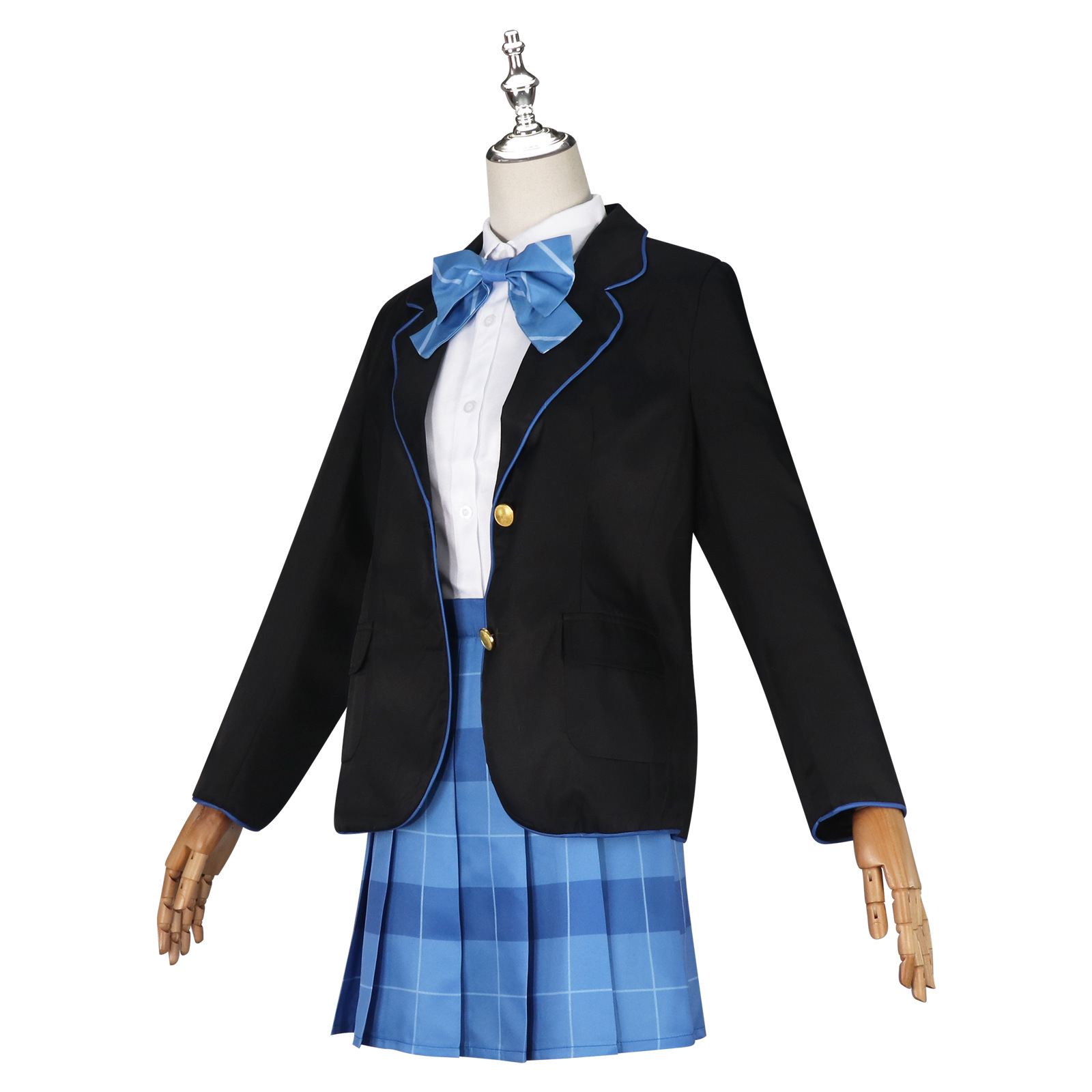 Chitose-kun in the Ramune Bottle Yuuko Hiiragi Sailor Uniform Cosplay Costume - Image 3