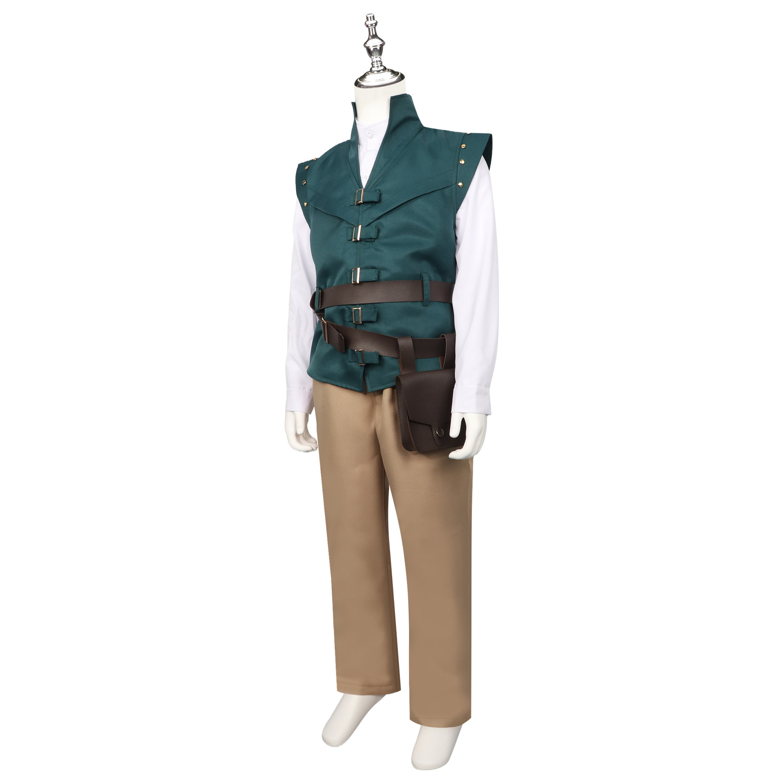 Tangled Rapunzel Flynn Rider Cosplay Costume - Image 3