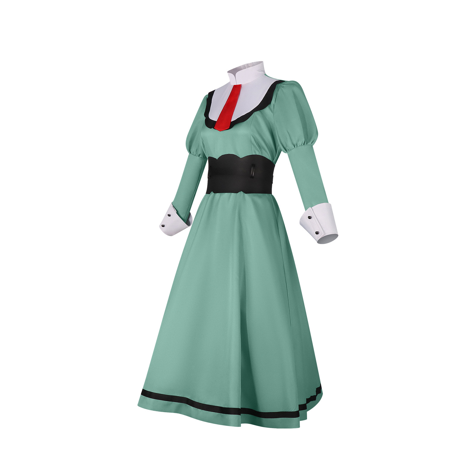 The Ribbon Hero Sapphire Uniform Cosplay Costume - Image 3