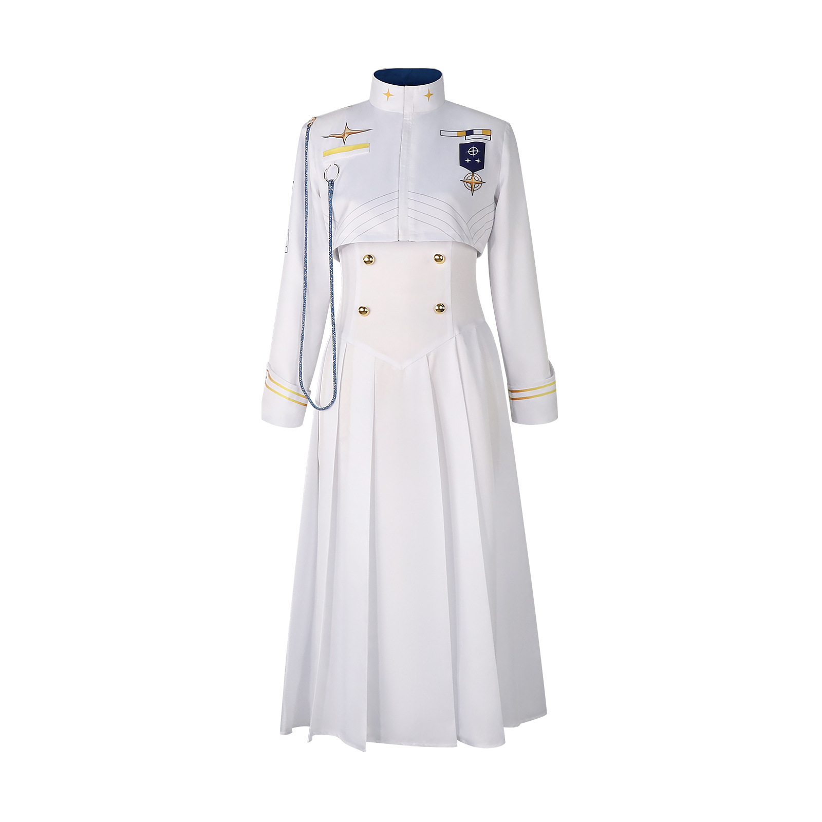 Blue Archive Kaya Shiranui Dress Cosplay Costume - Image 5