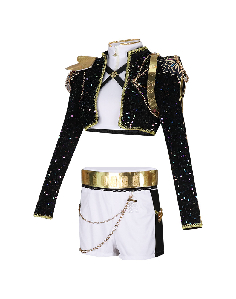KPop Demon Hunters Rumi Zoey Mira Cosplay Costume - Image 13