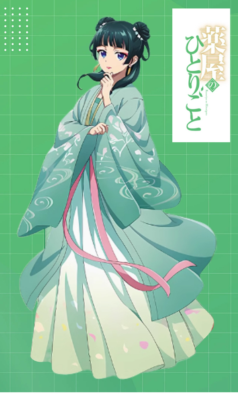 The Apothecary Diaries Maomao Hanfu Cosplay Costume - Image 10
