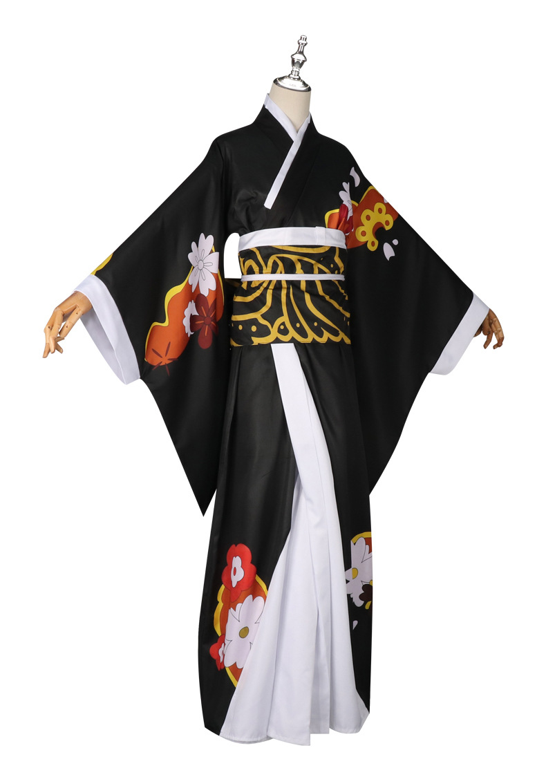 Demon Slayer Muzan Kibutsuji Kimono Cosplay Costume - Image 6