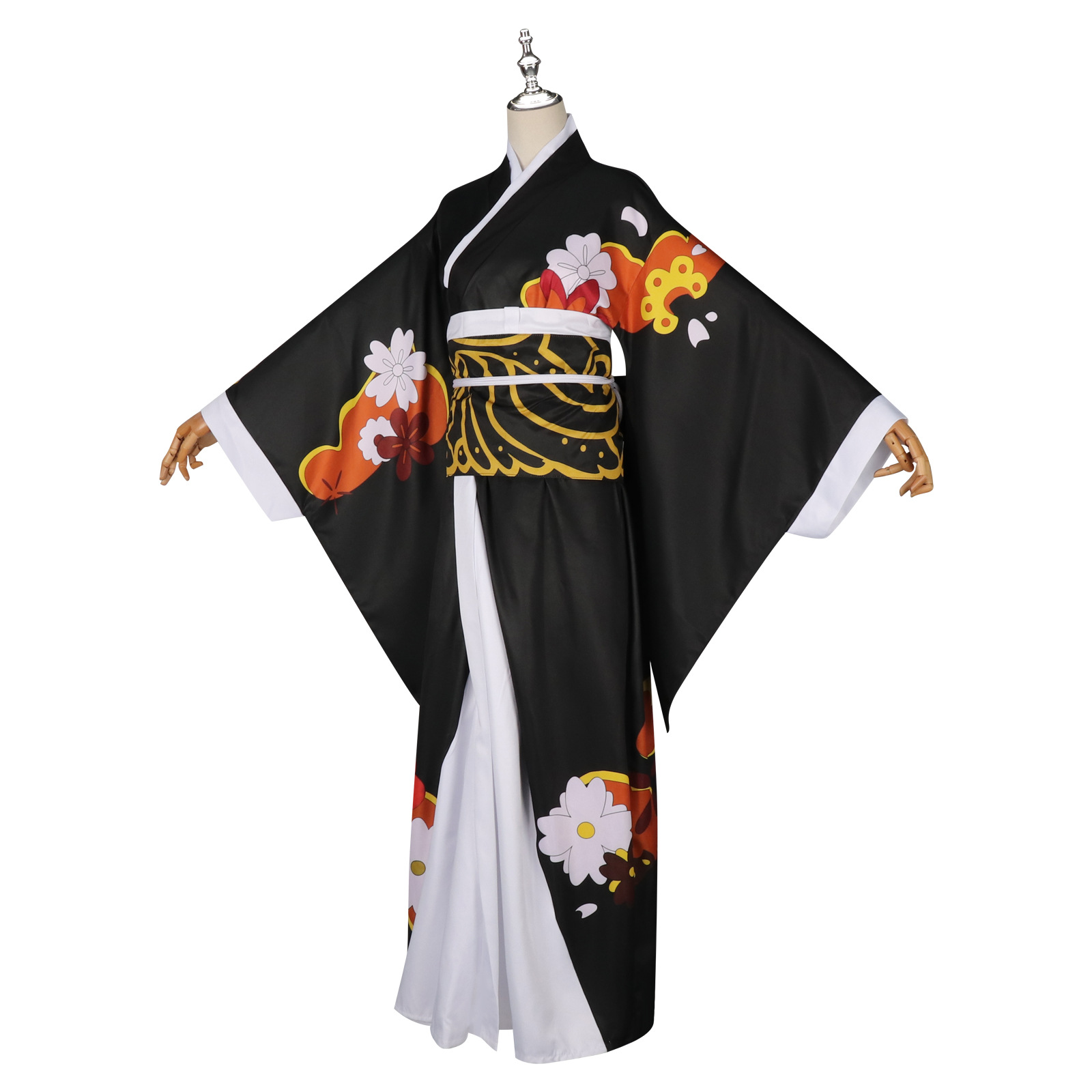 Demon Slayer Muzan Kibutsuji Kimono Cosplay Costume - Image 3