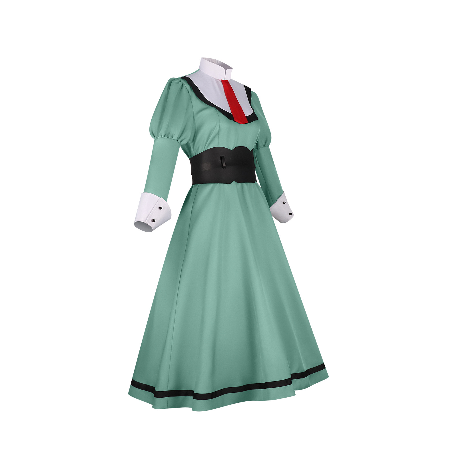 The Ribbon Hero Sapphire Uniform Cosplay Costume - Image 2