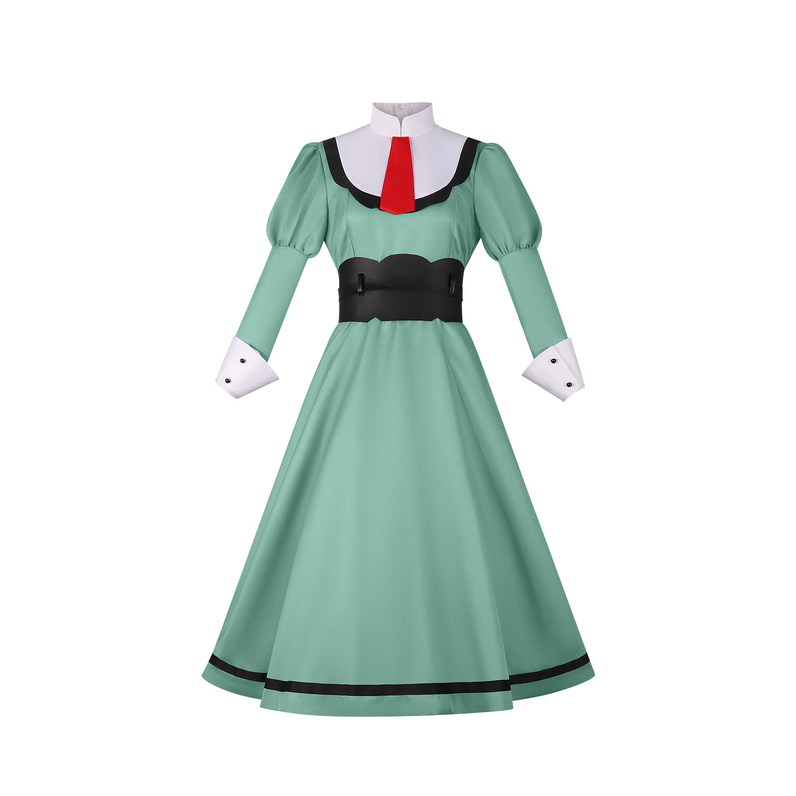The Ribbon Hero Sapphire Uniform Cosplay Costume - Image 5