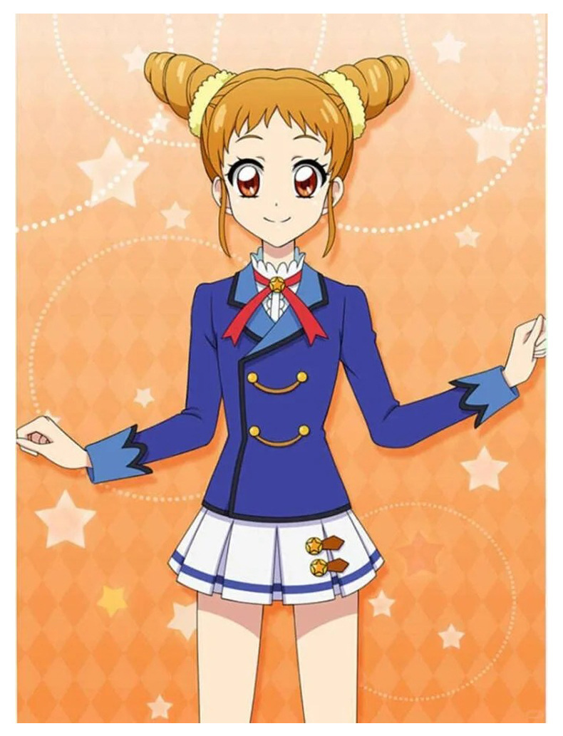Aikatsu! Ichigo Hoshimiya Aoi Kiriya Ran Shibuki School Uniform Cosplay Costume - Image 16