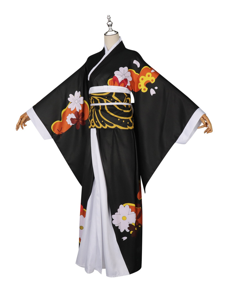 Demon Slayer Muzan Kibutsuji Kimono Cosplay Costume - Image 5