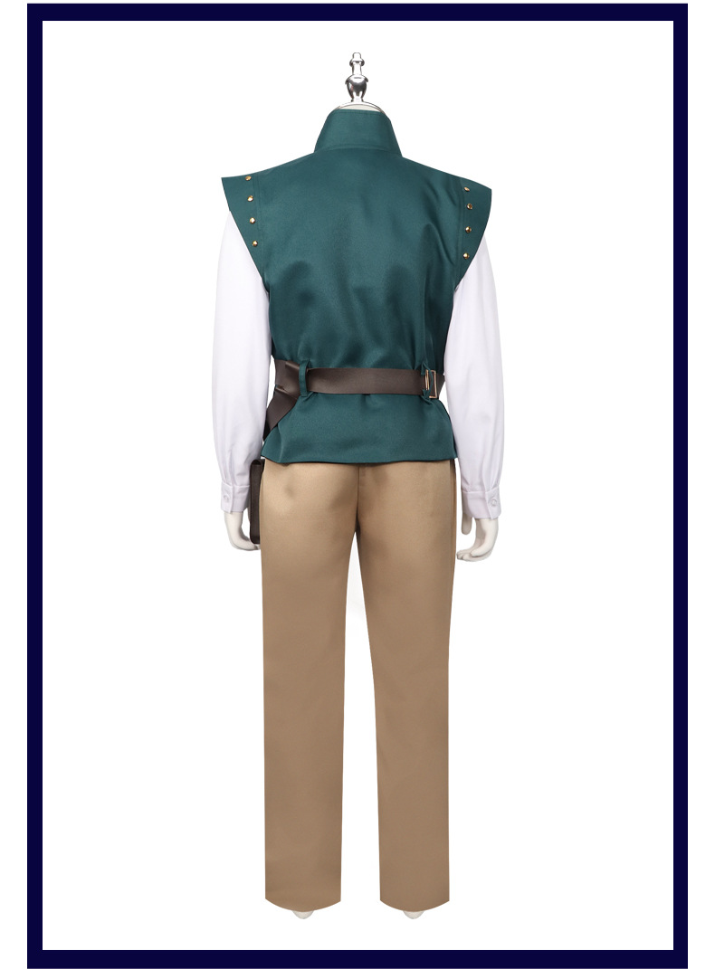 Tangled Rapunzel Flynn Rider Cosplay Costume - Image 11