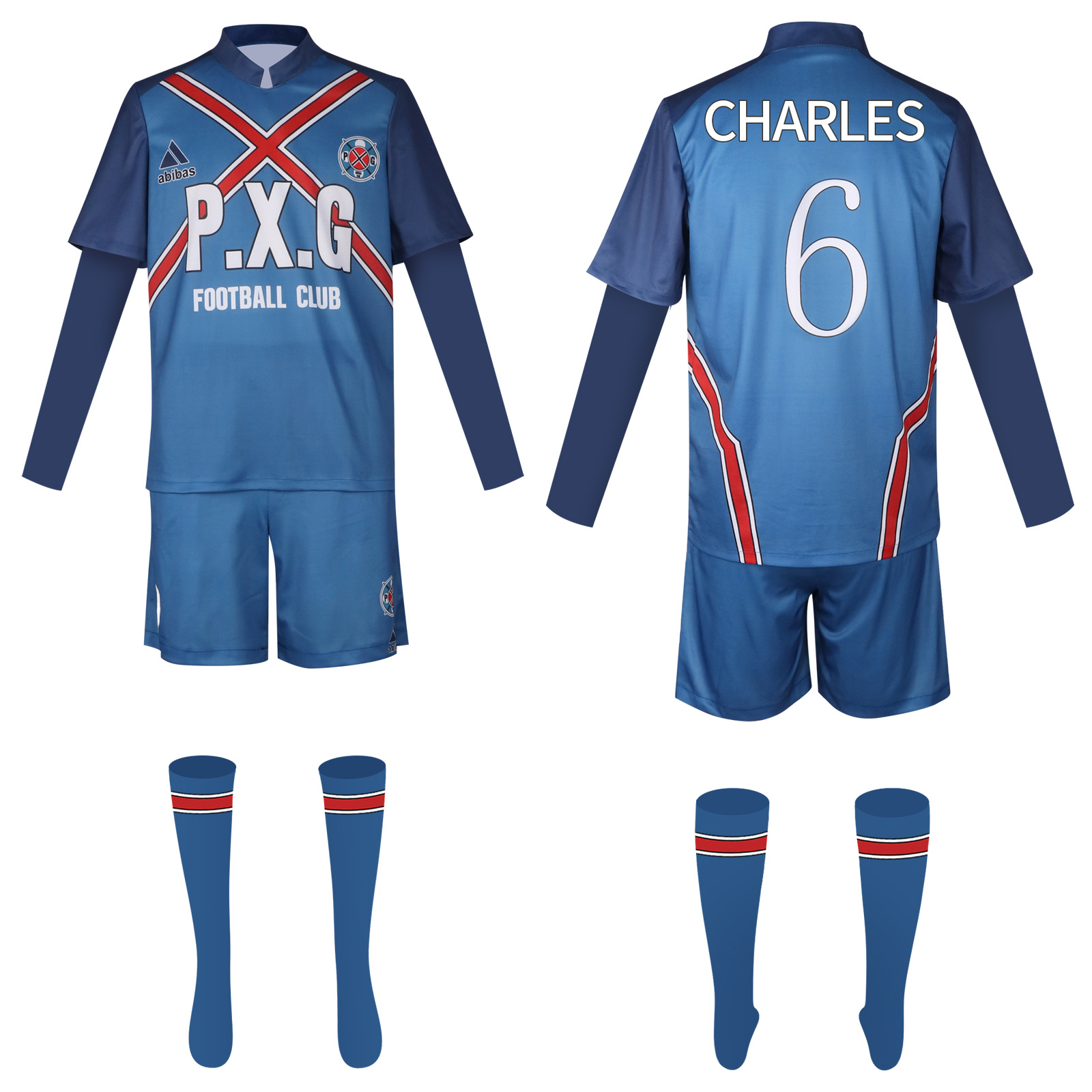 Blue Lock Rin Itoshi Ryusei Shidou Team Uniform Cosplay Costume - Image 21