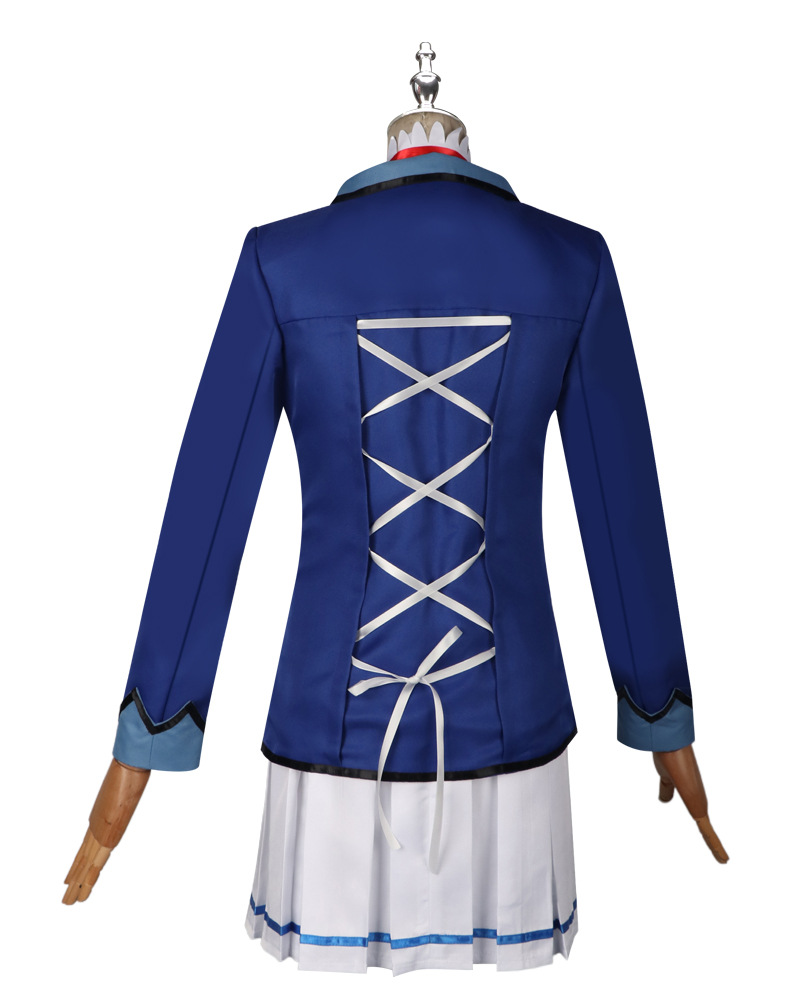 Aikatsu! Ichigo Hoshimiya Aoi Kiriya Ran Shibuki School Uniform Cosplay Costume - Image 20