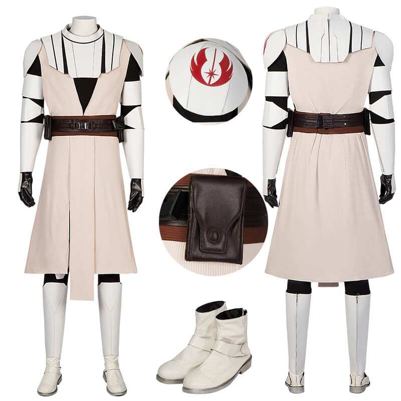 Obi Wan Armor Clone Wars Costumes Star Wars Halloween Cosplay Outfits