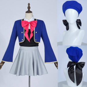 Oshi No Ko Hoshino Cosplay Uniform Halloween Party Suit with Hat