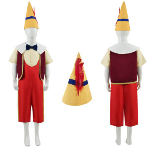 Pinocchio Costume for Kids 2022 Pinocchio Halloween Outfits Cosplay