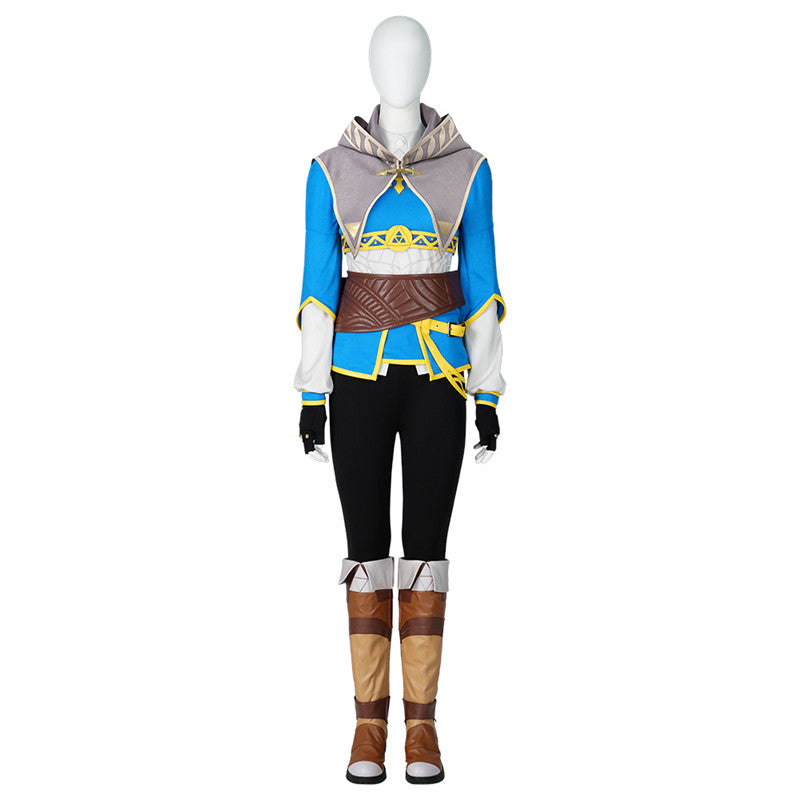 Princess Zelda Cosplay The Legend of Zelda Breath of the Wild Costume Halloween Outfit - Image 2