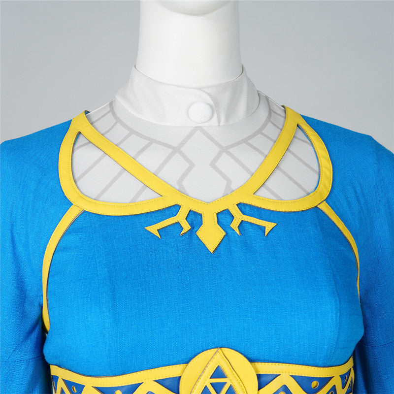 Princess Zelda Cosplay The Legend of Zelda Breath of the Wild Costume Halloween Outfit - Image 6