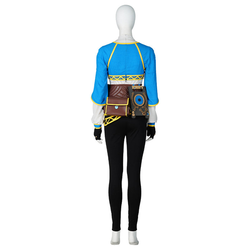 Princess Zelda Cosplay The Legend of Zelda Breath of the Wild Costume Halloween Outfit - Image 5