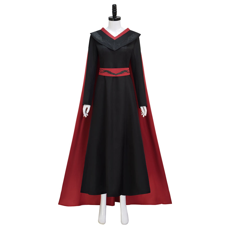 Queen Rhaenyra Cosplay Dragon Season 2 Rhaenyra Targaryen Setelan Jubah Halloween Costume - Image 2