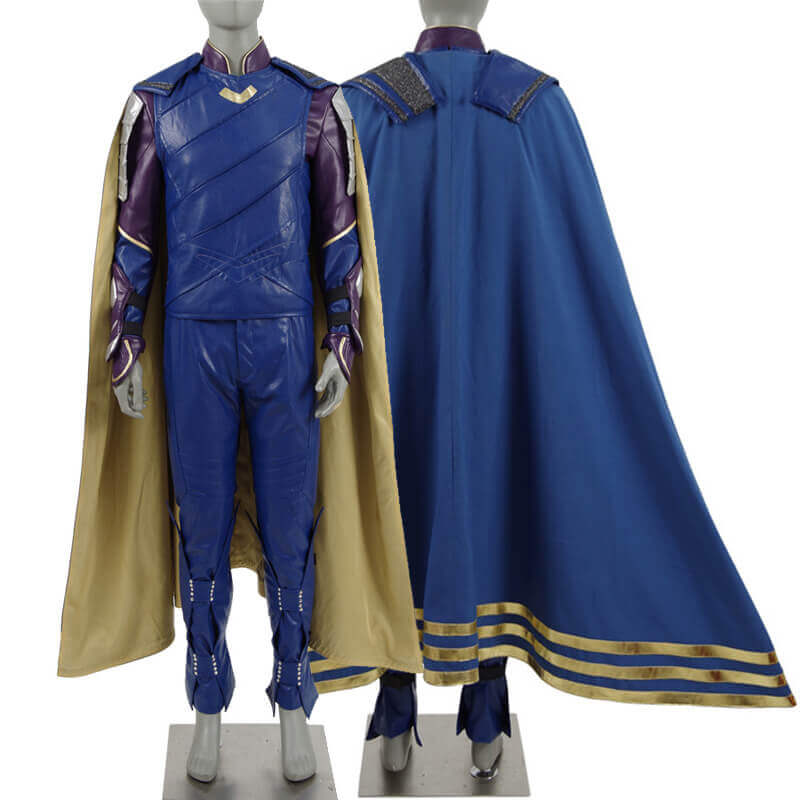 Thor 3 Ragnarok Loki Outfit Halloween Cosplay Costumes Cloak Adults - Image 3