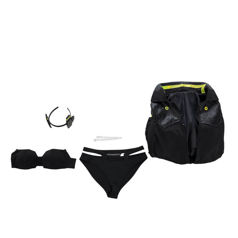 Rebecca Cosplay Jacket Cyberpunk Edgerunners Rebecca Sexy Suit Halloween Costume - Image 6