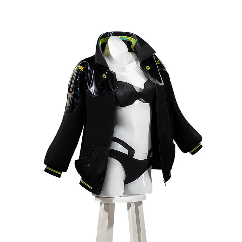 Rebecca Cosplay Jacket Cyberpunk Edgerunners Rebecca Sexy Suit Halloween Costume - Image 4
