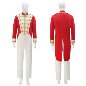 Doctor Who Red and White Toymaker Costume New Doctor Cosplay Suit