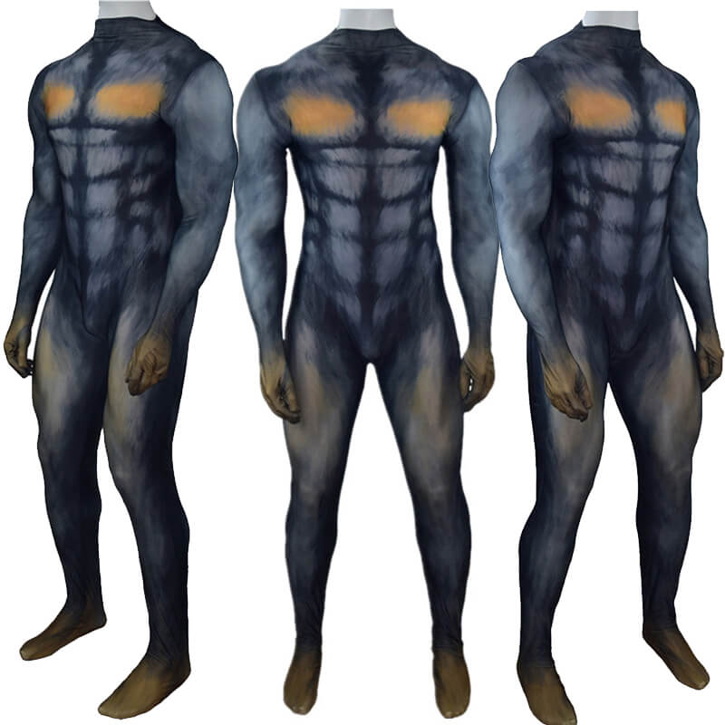 Rottweiler Anime Zentai Full Body Suit Halloween Carnival Party Bodysuit Jumpsuit