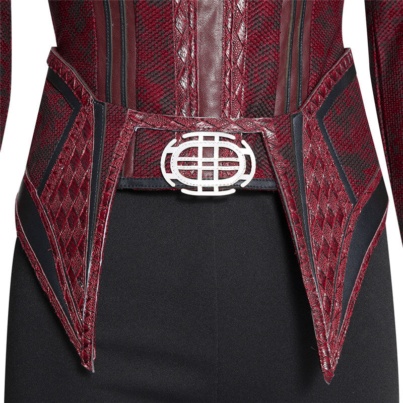 Doctor Strange 2: Scarlet Witch's New Costumes Doctor Strange in the Multiverse of Madness Wanda Cosplay Costume - Image 17
