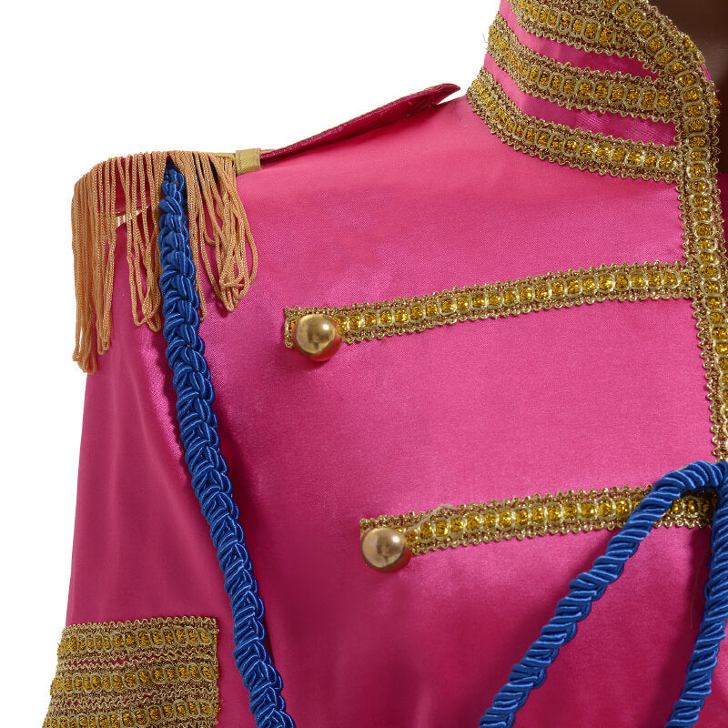 Sgt.pepper the Beatles Costume Outfit Sgt Pepper's Lonely Hearts Club Band Uniform PinK Color - Image 6