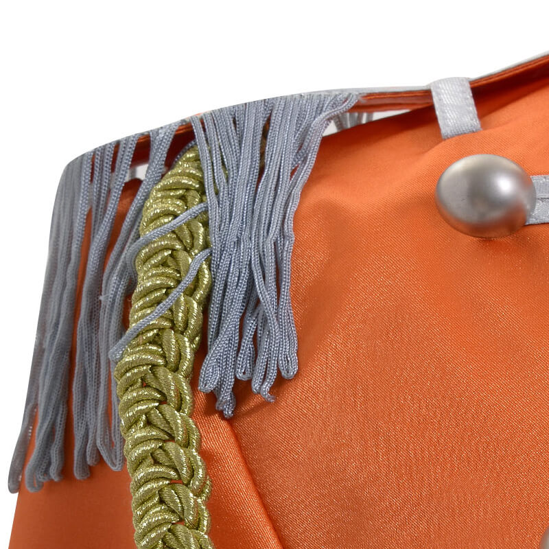 Sgt.pepper the Beatles Costume Outfit Sgt Pepper's Lonely Hearts Club Band Uniform Orange Color - Image 4