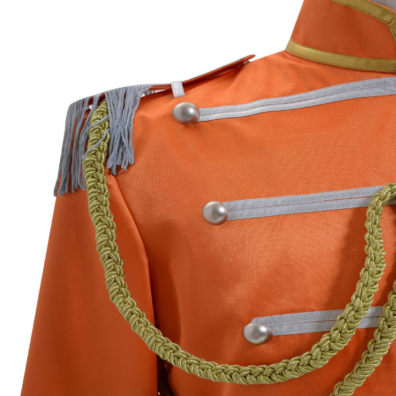 Sgt.pepper the Beatles Costume Outfit Sgt Pepper's Lonely Hearts Club Band Uniform Orange Color - Image 5
