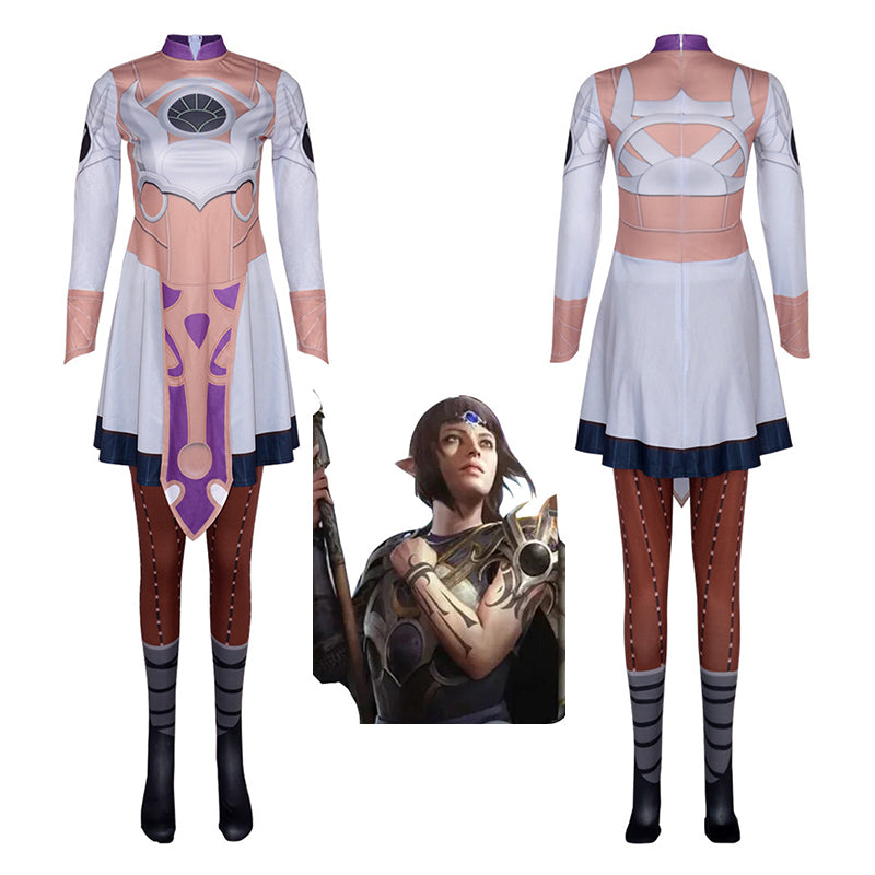 Shadowheart Cosplay Game Baldur Gate 3 Costume Halloween Carnival Suit