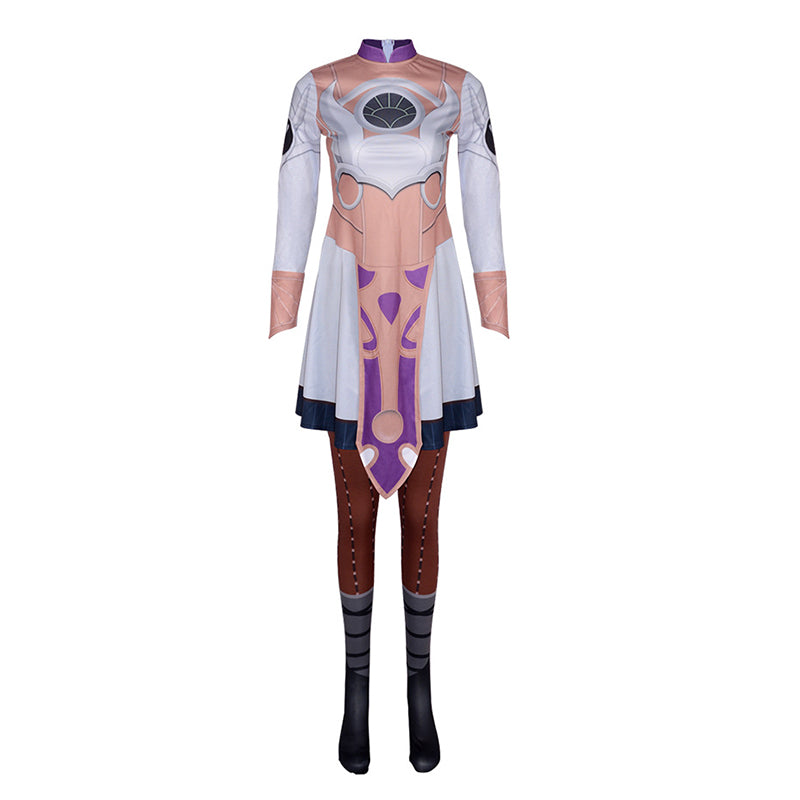 Shadowheart Cosplay Game Baldur Gate 3 Costume Halloween Carnival Suit - Image 2