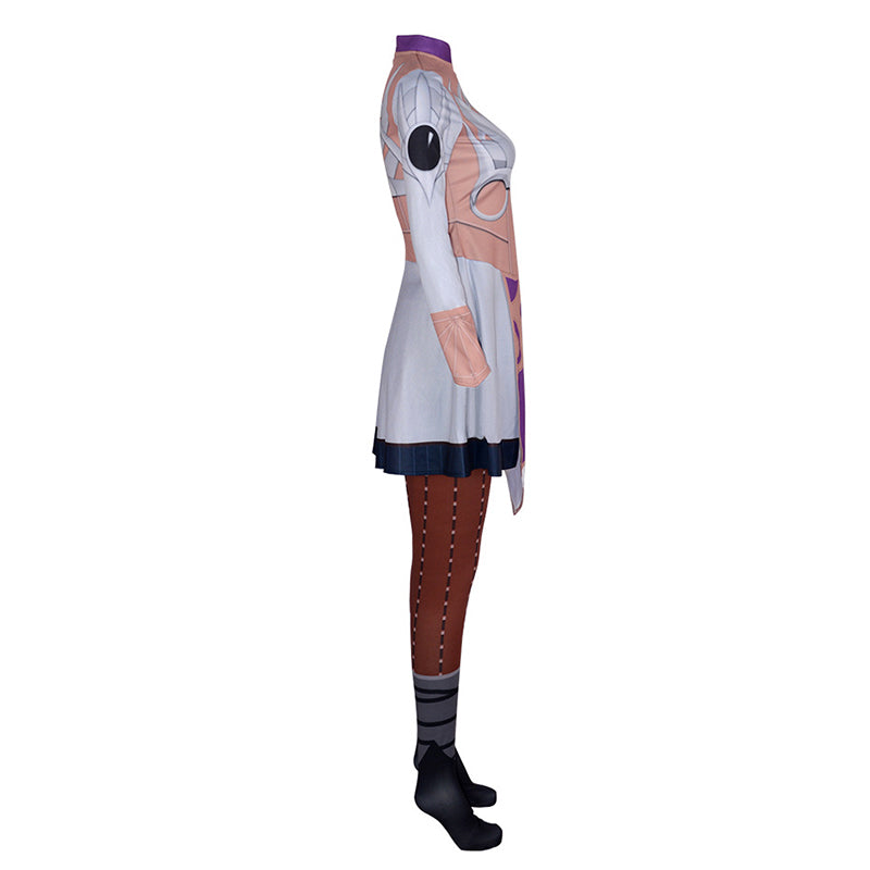 Shadowheart Cosplay Game Baldur Gate 3 Costume Halloween Carnival Suit - Image 4