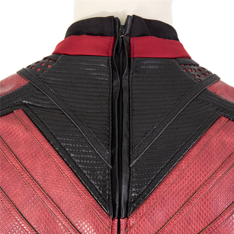 Shang Chi Costumes Red Jacket Master of Kung Fu Cosplay Outfit for Halloween - Image 12