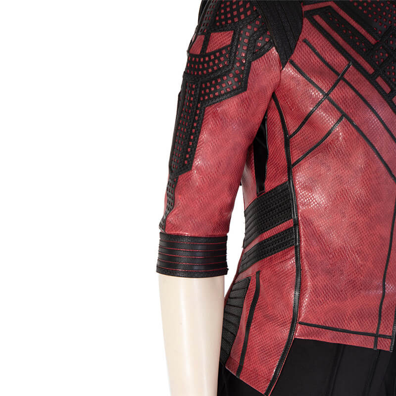 Shang Chi Costumes Red Jacket Master of Kung Fu Cosplay Outfit for Halloween - Image 13