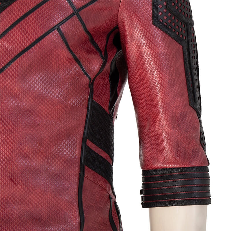 Shang Chi Costumes Red Jacket Master of Kung Fu Cosplay Outfit for Halloween - Image 14