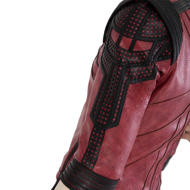 Shang Chi Costumes Red Jacket Master of Kung Fu Cosplay Outfit for Halloween - Image 9