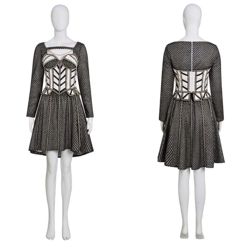 Six the Musical Jane Seymour Costume Stage Performance Dress Cosplay Halloween Outfit
