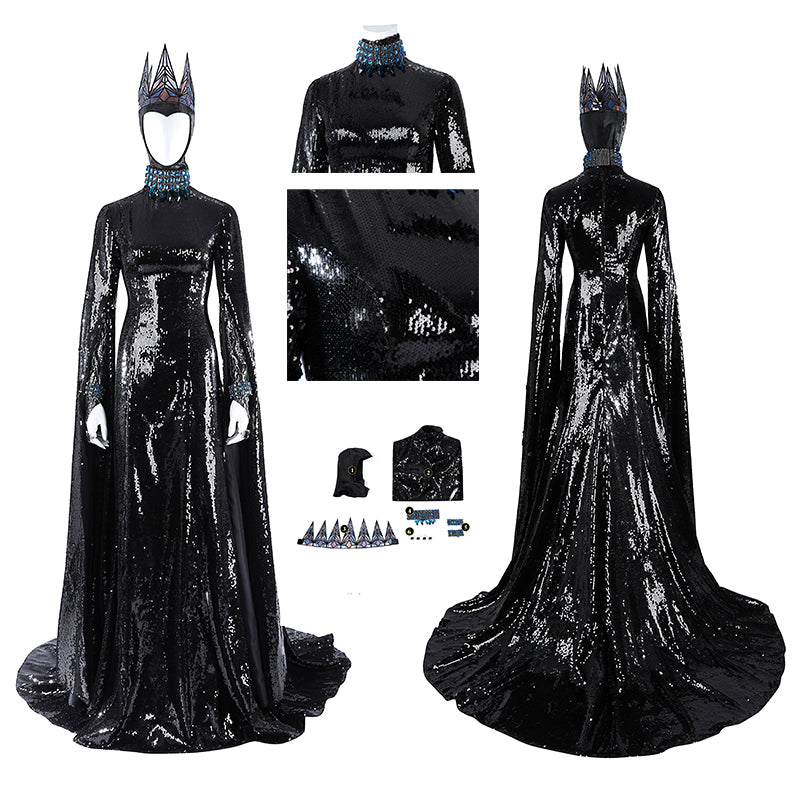 Snow White Movie 2025 Evil Queen Gal Gadot Cosplay Costume