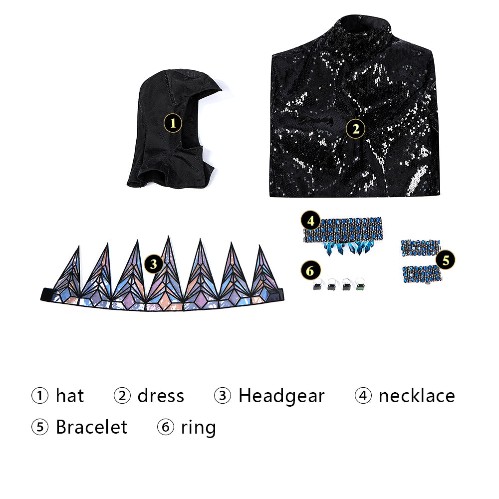 Snow White Movie 2025 Evil Queen Gal Gadot Cosplay Costume - Image 25