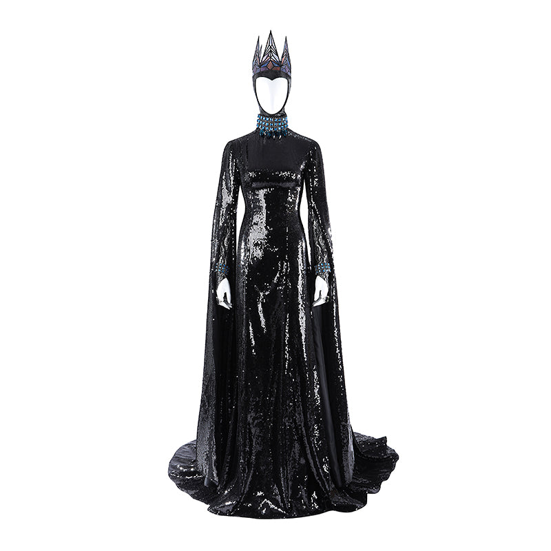 Snow White Movie 2025 Evil Queen Gal Gadot Cosplay Costume - Image 2