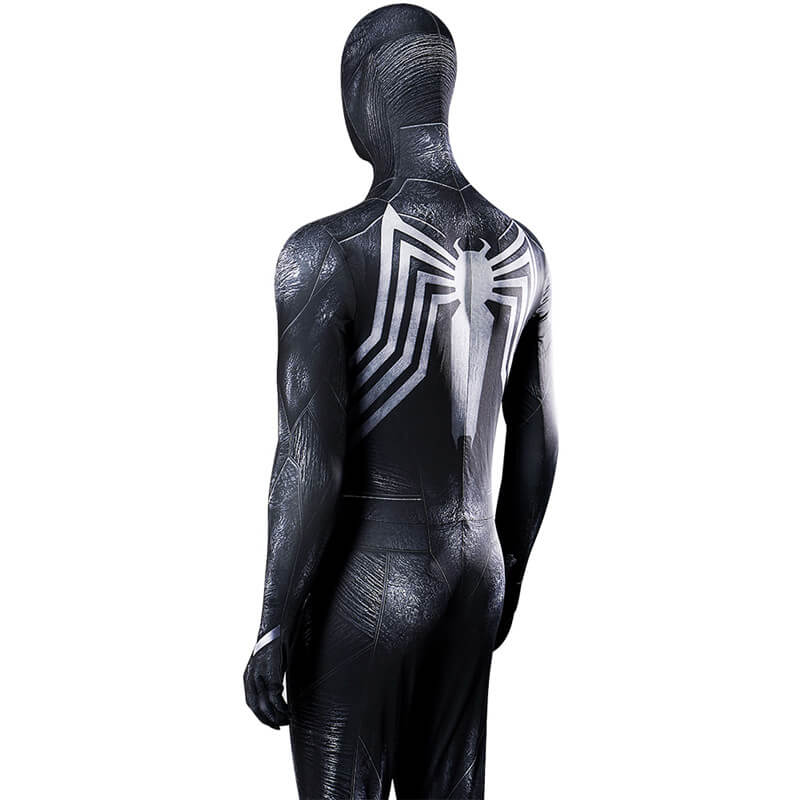 Spider-Man 2 Venom Symbiote Black Suit Cosplay Bodysuit Top Level - Image 7