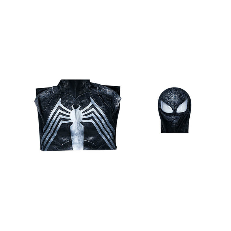 Spider-Man 2 Venom Symbiote Black Suit Cosplay Bodysuit Top Level - Image 5