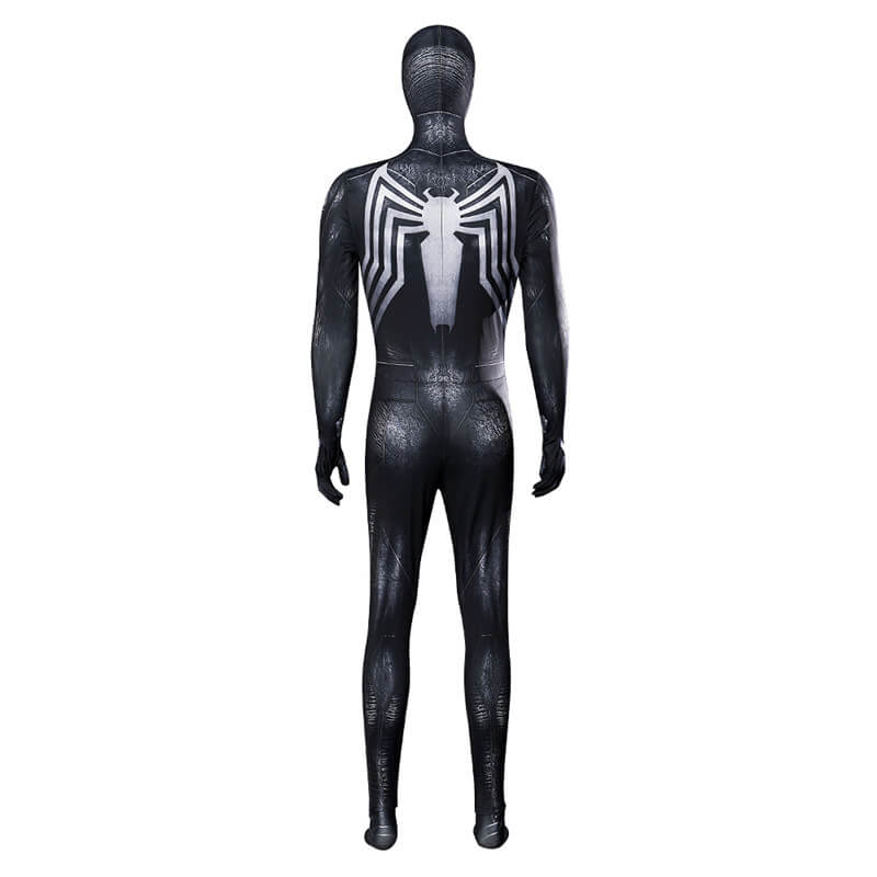 Spider-Man 2 Venom Symbiote Black Suit Cosplay Bodysuit Top Level - Image 3