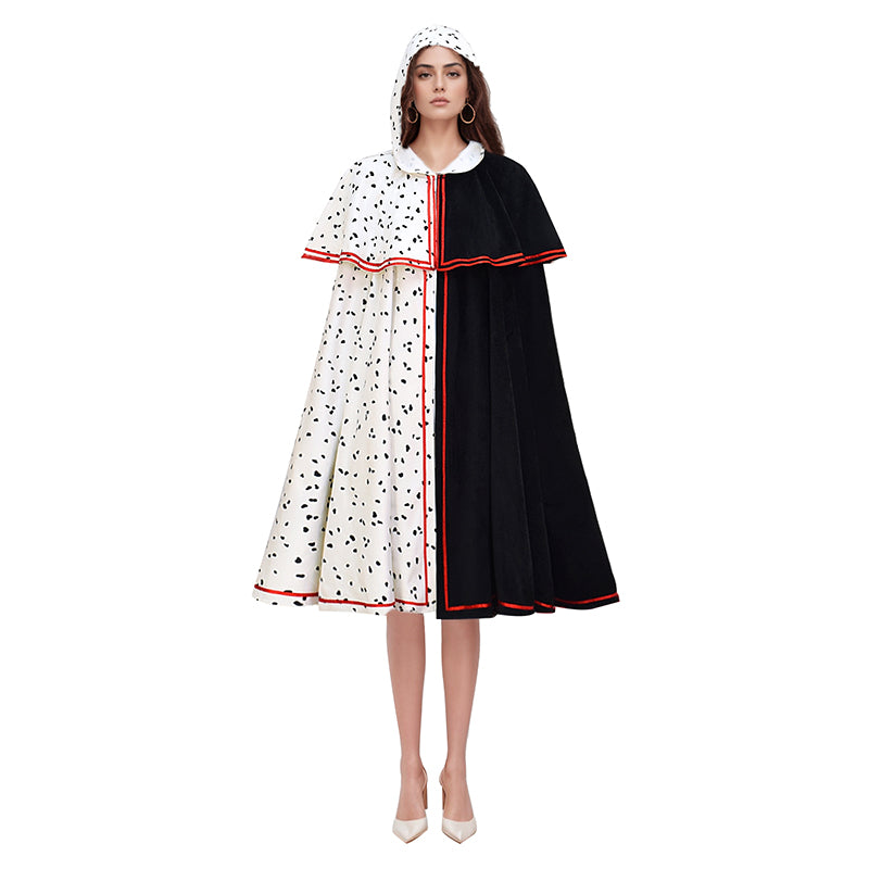 Spot Cloak Beige Cosplay Costume Suit Halloween Party Outfits - Image 2