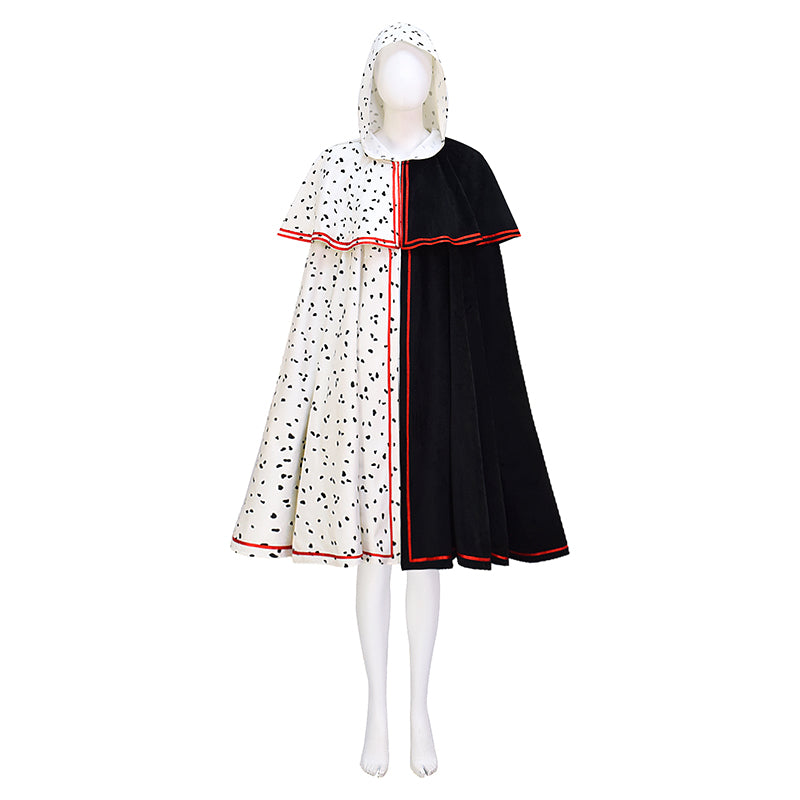 Spot Cloak Beige Cosplay Costume Suit Halloween Party Outfits - Image 3