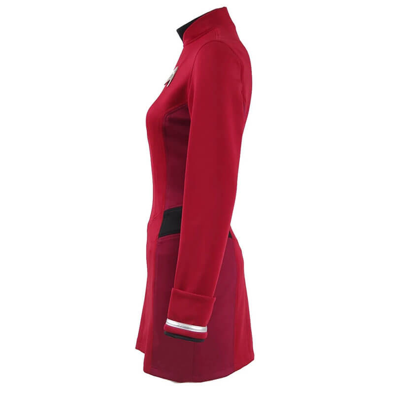 Star Trek Beyond Costume Uhura Engineer Crewman Red Dress Uniform Girls Women - Image 4